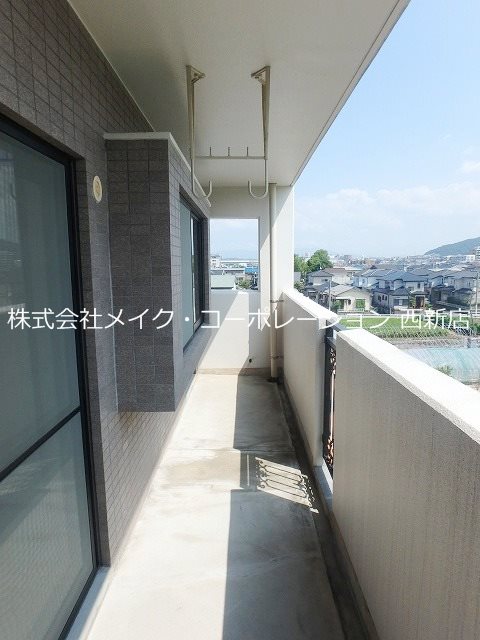 ヴィータポルト ベランダ