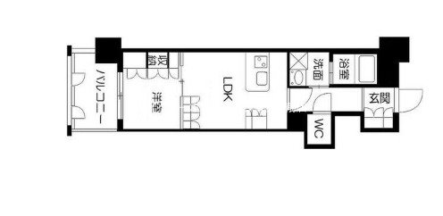 サンロージュ薬院駅前 間取り