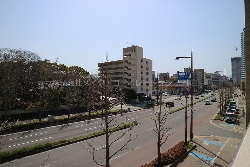 アンシャルム大濠プレミア ベランダ