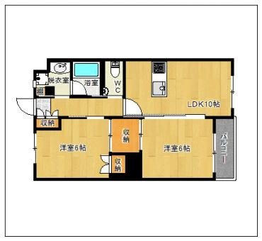 オリエンタル大濠 間取り