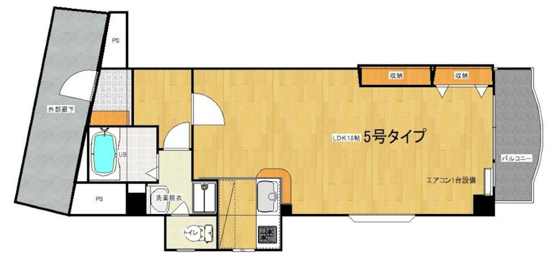 第8川崎ビル 間取り
