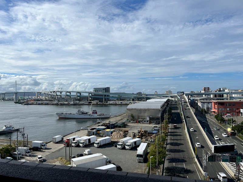 マーレタワー天神 ベランダ