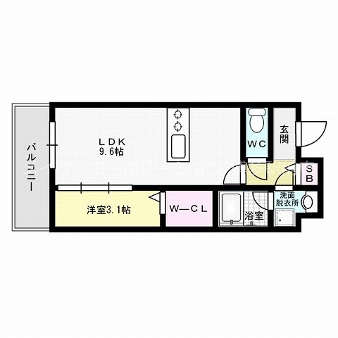 ルッシェ住吉 間取り