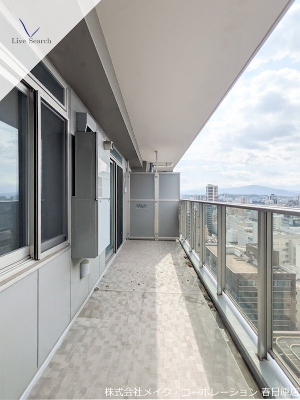 ベランダ プレミスト天神赤坂タワー ベランダ