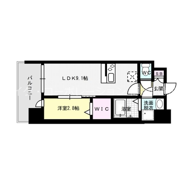 グランフォーレ博多駅プレミア 間取り