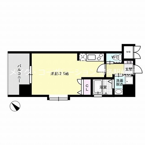 エトゥール山王公園 間取り