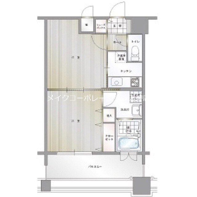 エンクレスト中呉服 間取り