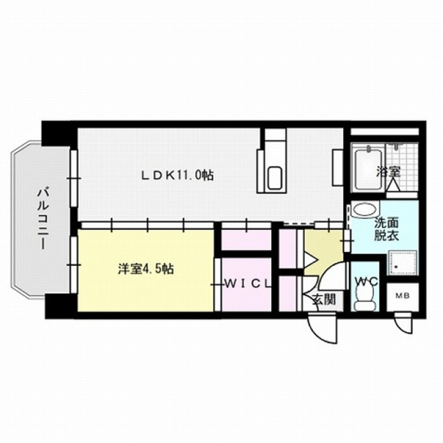 Island博多駅南 間取り