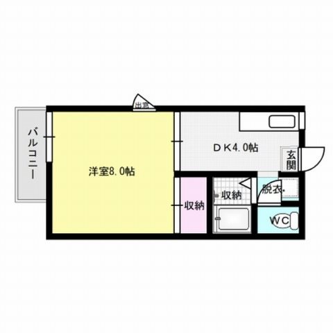 ハイネス渡辺 間取り