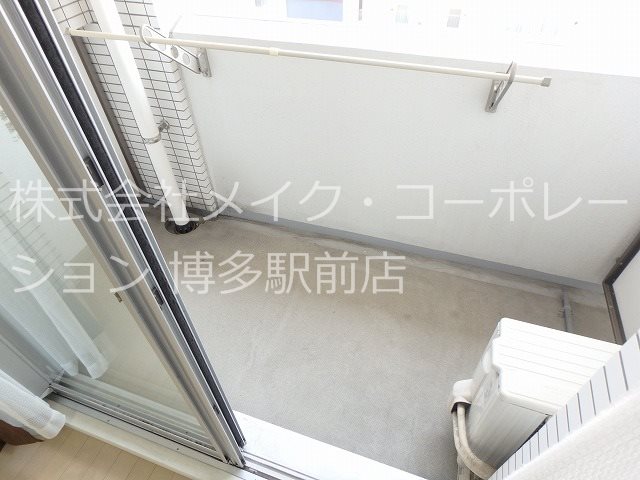 ベランダ ピュアドームエクサイト博多 ベランダ