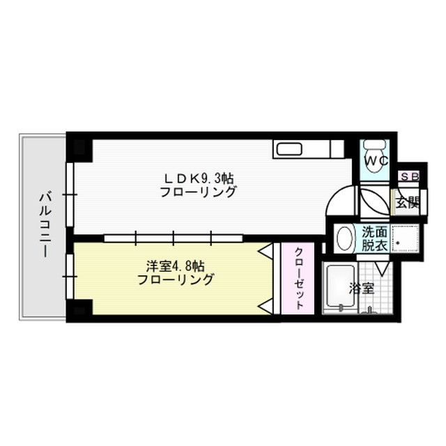 グランジュ大濠  間取り