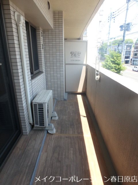 写真は同型タイプ ガーデニアコート ベランダ