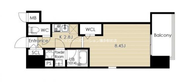 Volare HAKATA 間取り