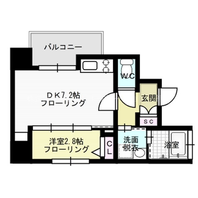 アルティザ大濠公園 間取り