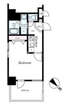 ラフィネス薬院イーストタワー 間取り