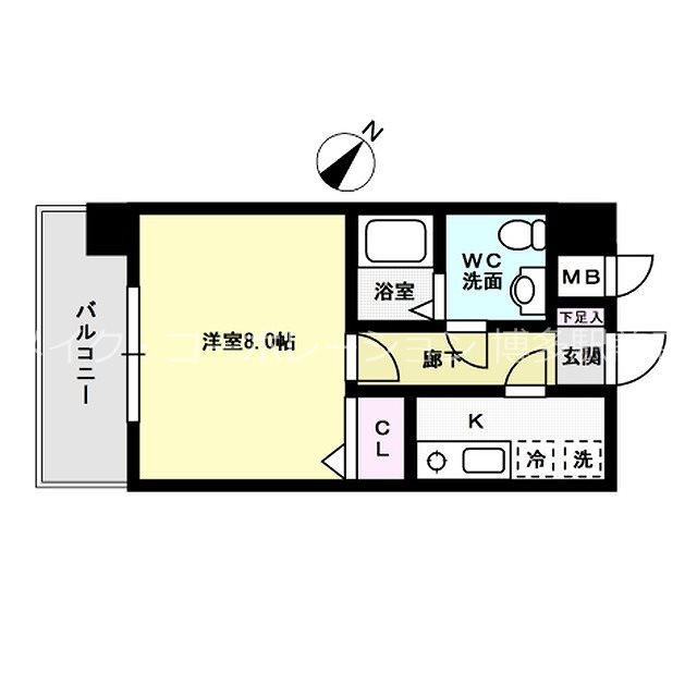 ピュアドームグレース博多 間取り