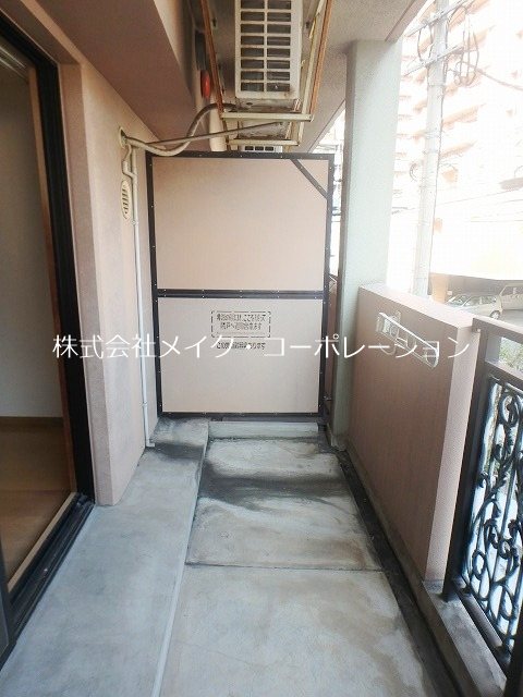 第5高島コーポ ベランダ