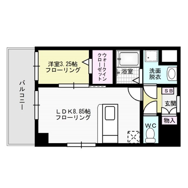 マルコビル平尾 間取り