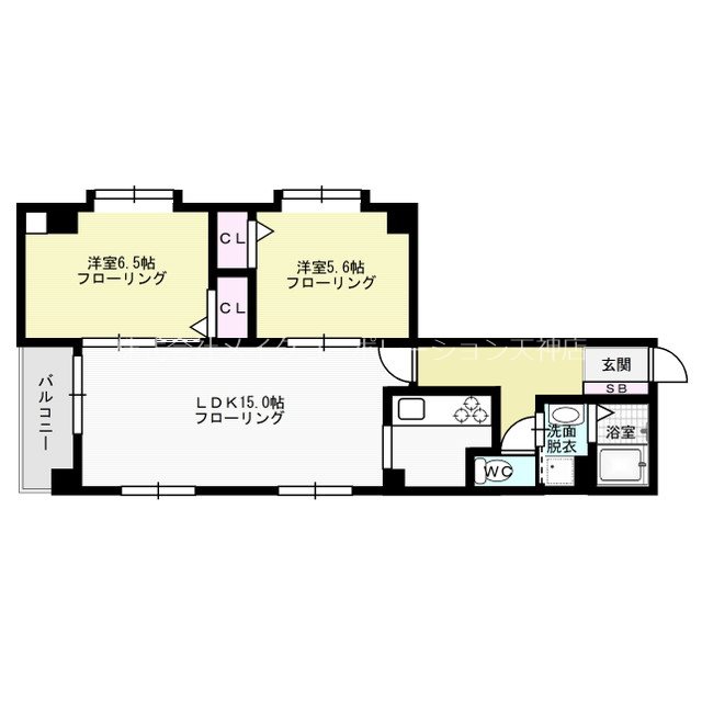 WE大濠公園 間取り