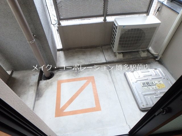 レジディア博多駅南 ベランダ