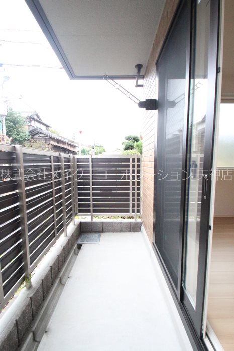 D-room地行 ベランダ