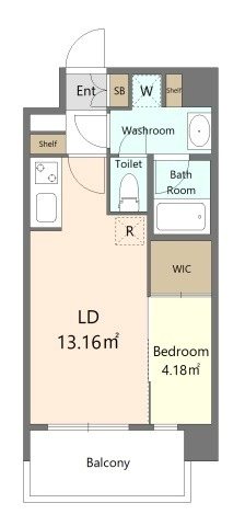 Alivis六本松 間取り