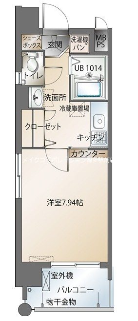 エンクレスト吉塚   間取り