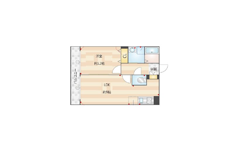 アモリール西片江 間取り