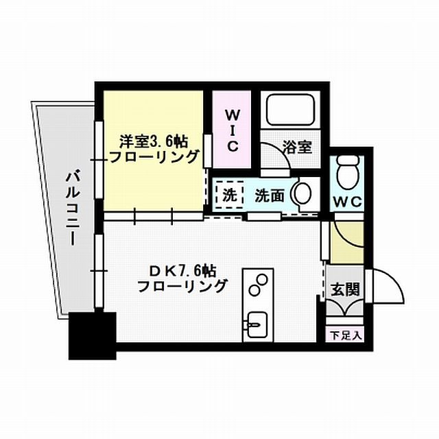 ラファセエスティエラ赤坂  間取り