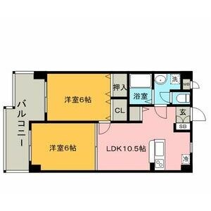 ディーセント天神南  間取り