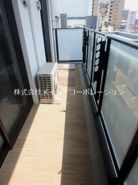 CREST西新 ベランダ