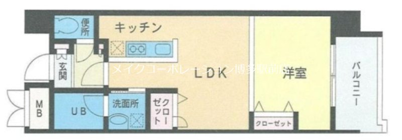 Duo県庁前 間取り
