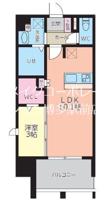 ブラン・スタイル博多314 間取り