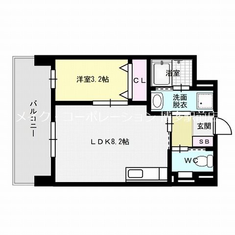 グレイスフルＭ比恵南 間取り