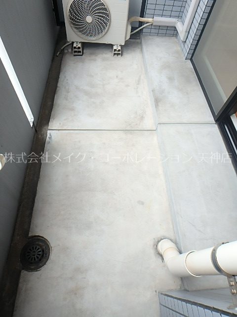 エンクレスト天神Ⅱ  ベランダ