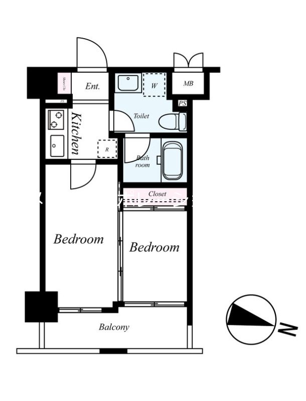 ルネッサンス21薬院サウス 間取り