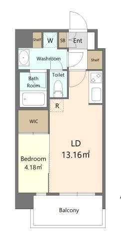 Alivis六本松 間取り