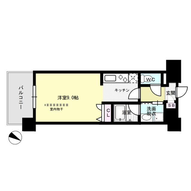 グランデール博多 間取り