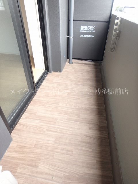 エルグランド東比恵 ベランダ