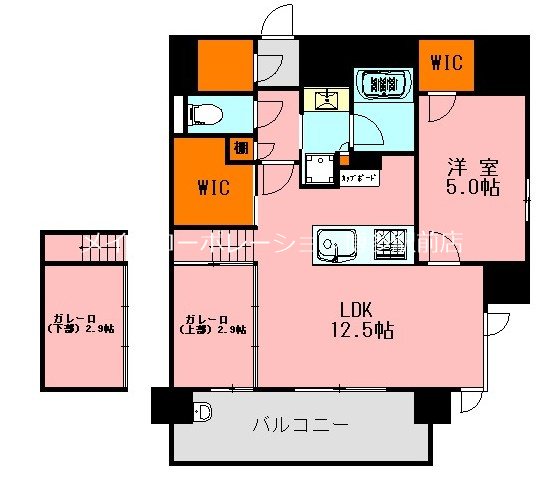 CIDNAL　THE PLACE   間取り