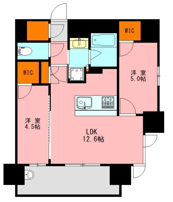 CIDNAL　THE PLACE   間取り