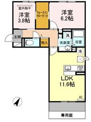 D-room三宅 101号室 間取り
