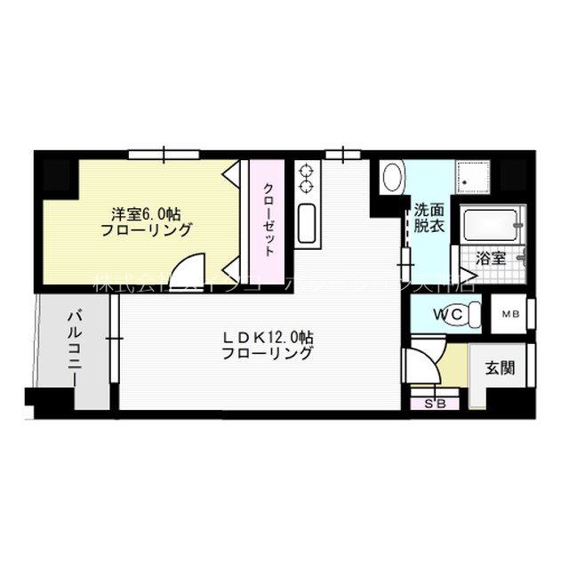 ヴェルジュ薬院 間取り