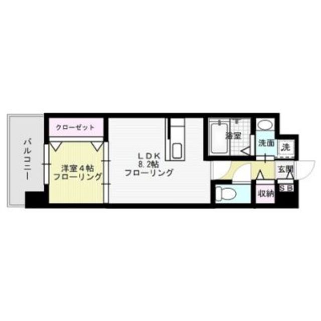 cocoa薬院 間取り