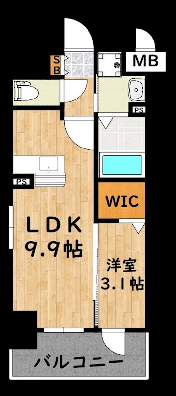 サーレ薬院 間取り