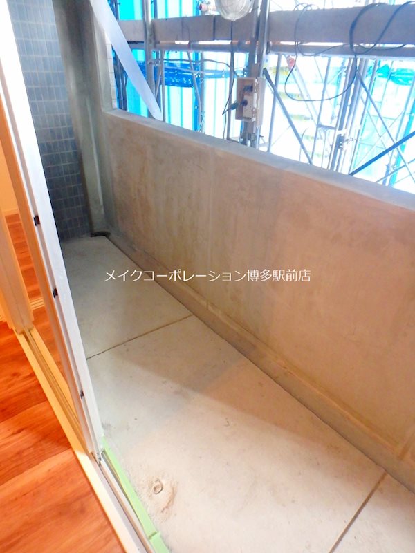 反転タイプ掲載です。 リバティR TENJIN 1 ベランダ