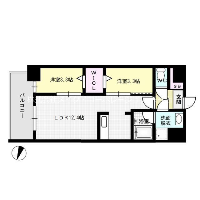 モダンパラッツォ大名 間取り