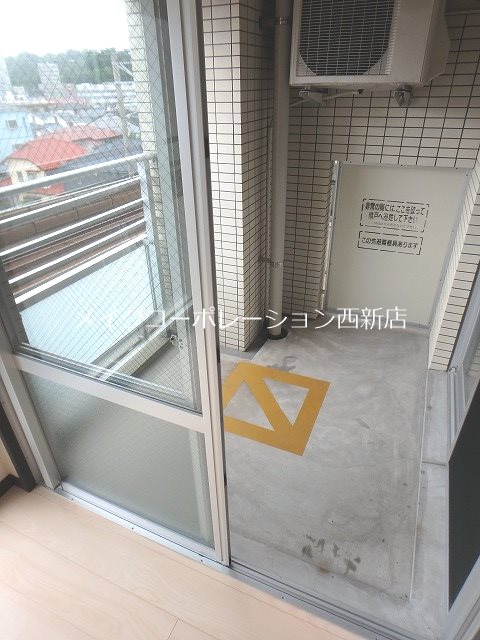 フォーサイト姪浜 ベランダ