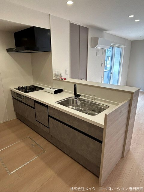 写真は同型タイプ トリシア東大利 キッチン