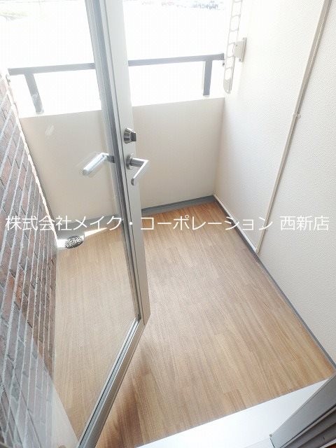 ル・レーヴ福大前Ⅱ~ネット無料~ ベランダ